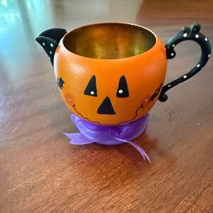Halloween Pumpkin creamer
